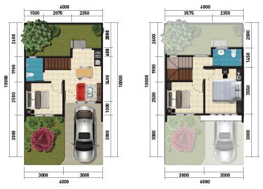 The Boulevard Bogor Tipe 6x10